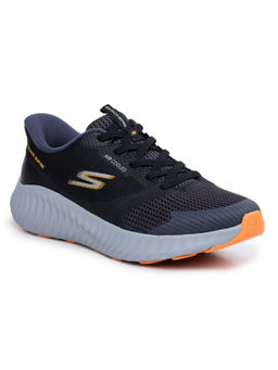 SKECHERS - Men Go Run Now - Starfuse Black Running Shoes