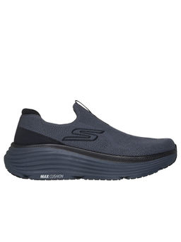 SKECHERS - Men Max Cushioning Endeavour - Sa Charcoal Running Shoes