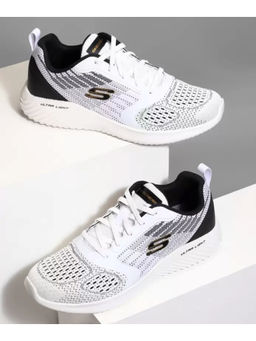SKECHERS - Men Bounder - Verkona White Running Shoes