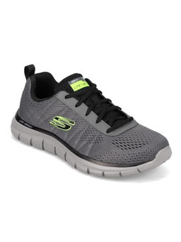 SKECHERS - Men Track - Moulton Charcoal Running Shoes