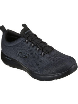 SKECHERS - Men Summits - Louvin Black Running Shoes