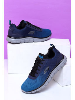 SKECHERS - Men Track-Ripkent Navy Blue Running Shoes