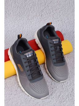 SKECHERS - Men Track Ripkent Olive Running Shoes