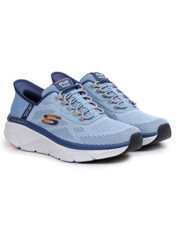 SKECHERS - Men Delux Walker 2.0 - Rezinate Blue Walking Shoes