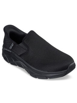 SKECHERS - Men Delux Walker 2.0 - Reeler Black Walking Shoes
