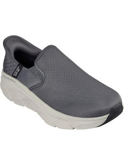 SKECHERS - Men Delux Walker 2.0 - Reeler Charcoal Walking Shoes