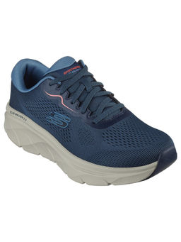SKECHERS - Men Delux Walker 2.0 - Swave Navy Blue Walking Shoes