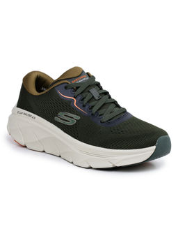 SKECHERS - Men Delux Walker 2.0 - Swave Olive Walking Shoes