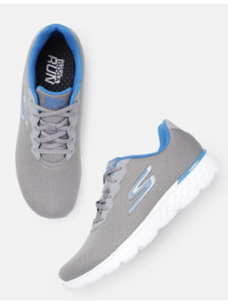 SKECHERS - Men Go Run 400 Grey Running Shoes