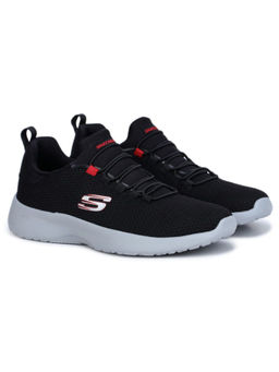 SKECHERS - Men Dynamite Black Running Shoes