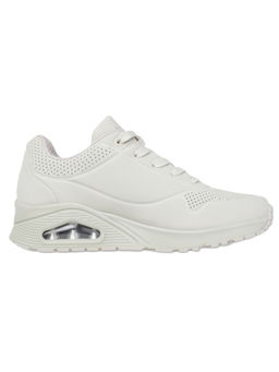 SKECHERS - Women Uno - Stand On Air White Running Shoes