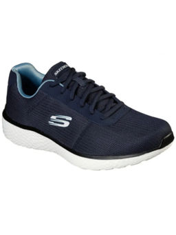 SKECHERS - Men Modern Cool Navy Blue Running Shoes