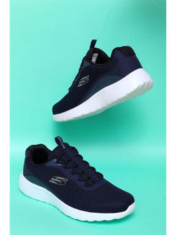 SKECHERS - Men Modern Cool Navy Blue Running Shoes