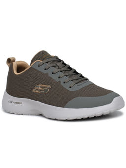 SKECHERS - Men Dynamite Olive Running Shoes