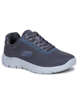 SKECHERS - Men Summits Field Day Charcoal Running Shoes