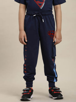 Kidsville - Superman Printed Regular Fit Joggers For Boys
