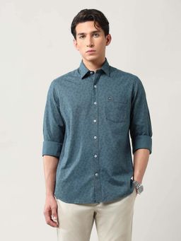 Arrow Sports - Men Slim Fit All-Over Printed Shirt