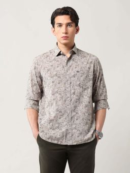 Arrow Sports - Men Slim Fit Floral Printed Shirt