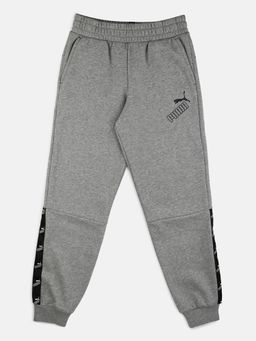 Puma - Grey Cotton Joggers