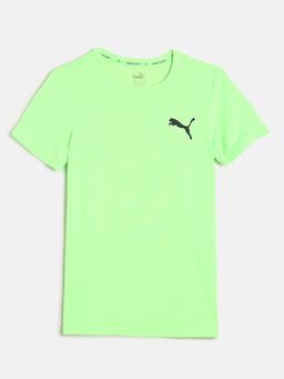 Puma - Green Polyester Half Sleeves T-Shirt