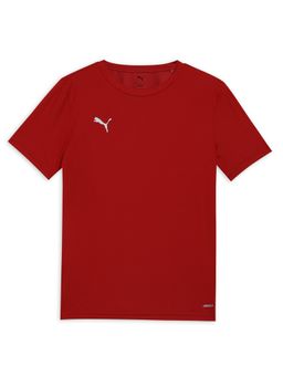 Puma - Red Polyester Half Sleeves T-Shirt