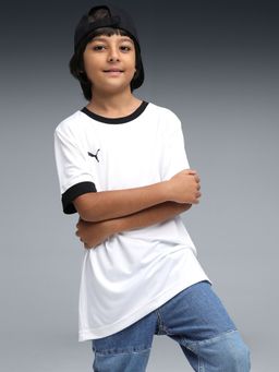 Puma - White Polyester Half Sleeves T-Shirt