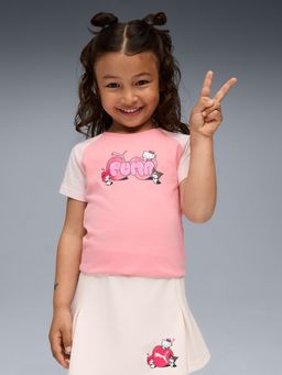 Puma - Pink Cotton Half Sleeves T-Shirt