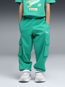 Puma - Green Cotton Joggers