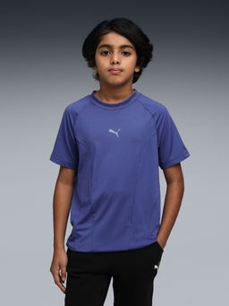 Puma - Blue Polyester Half Sleeves T-Shirt