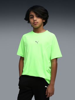Puma - Green Polyester Half Sleeves T-Shirt