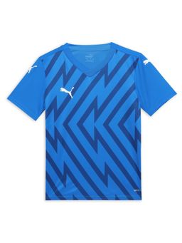 Puma - Blue Polyester Half Sleeves T-Shirt