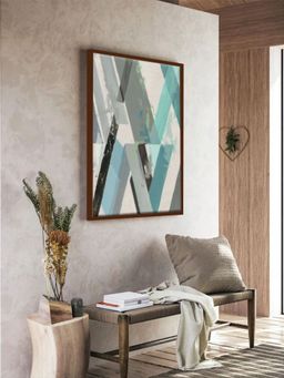 The Art House - Abstract Painting Multicolor (20X30 Inches)