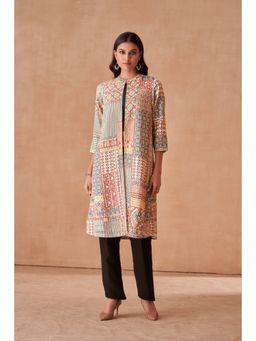 Saundh - Aztec All-Day Jacket-Off White