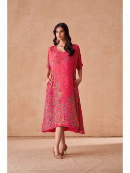 Saundh - Sahar Dress-Pink
