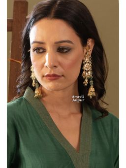 Amreli Jaipur - Ishya Polki Kundan Earrings