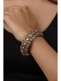 Amreli Jaipur - Kieeran Gold Plated Polki Bangle