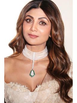 Amreli Jaipur - Shilpa Green Pearl Doublet Set