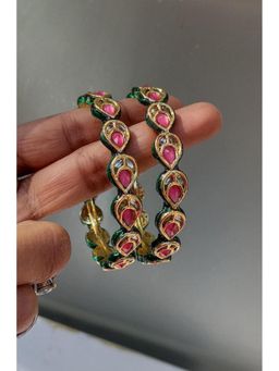 Amreli Jaipur - Kundan Meena Bangles