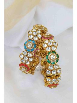Amreli Jaipur - Polki Kundan Bangle