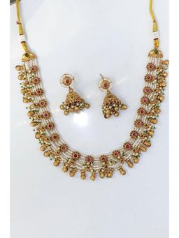 Amreli Jaipur - Banita Temple Gold Set