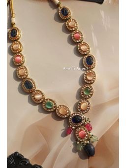 Amreli Jaipur - Navrat Long Necklace Set
