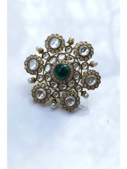 Amreli Jaipur - Adjustable Polki Ring