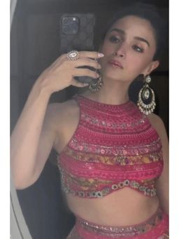 Amreli Jaipur - Alia Polki Kundan Earrings