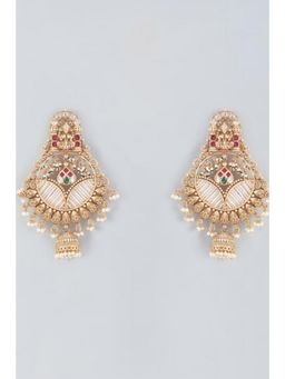 Amreli Jaipur - Upaasi Gold Temple Earrings