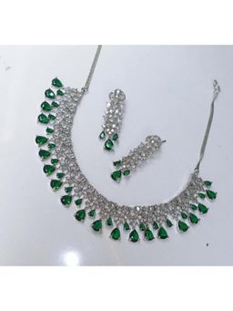 Amreli Jaipur - Bianca Diamond Necklace Set