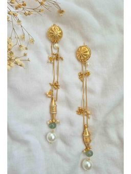 Amreli Jaipur - Vrushti Gold Earrings