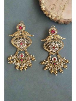 Amreli Jaipur - Aarna Gold Plated Earrings