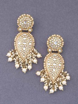 Amreli Jaipur - Astra Polki Kundan Earrings