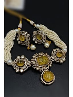 Amreli Jaipur - Tahila Polki Choker Set