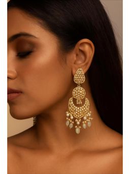Amreli Jaipur - Nessa Polki Kundan Earrings